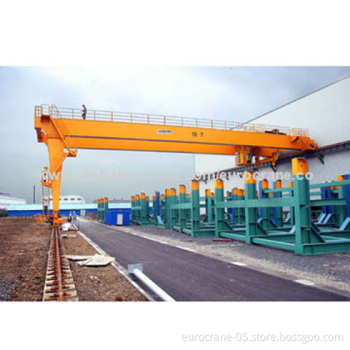 20-ton Double Girder Gantry Crane, Easy to Maintain